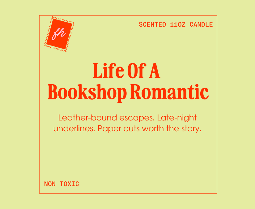 Life of a Bookshop Romantic Candle | 11oz Glass Candle