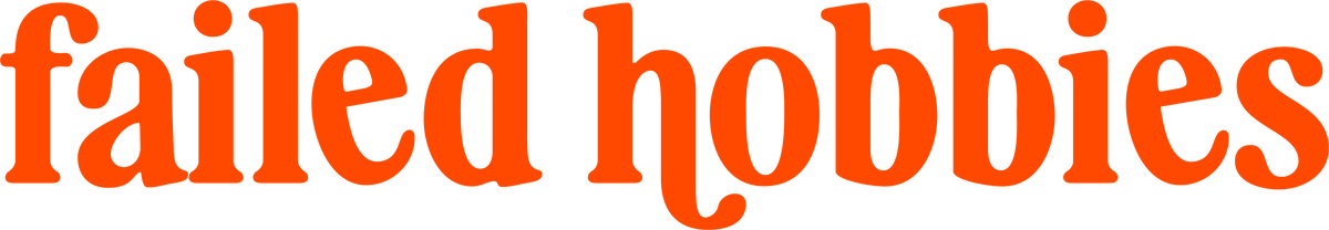 red failed hobbies logo
