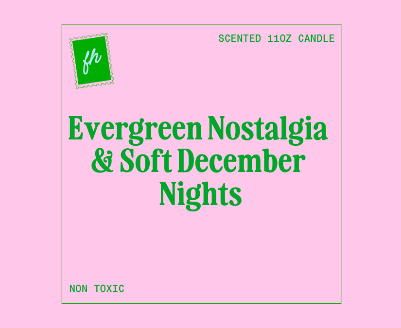 Evergreen Nostalgia & Soft December Nights Candle