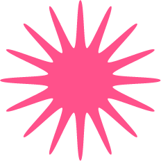 pink star